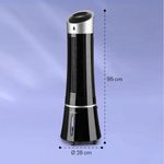 Klarstein Ventilatorkombigerät Skyscraper Ice Smart 4-in-1 Luftkühler & Ventilator WiFi 210m³-h Fernbedienung, Klimagerät ohne Abluftschlauch Klimaanlage mobil