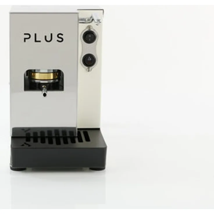 Aroma PLUS - ESE-Padmaschine Espressomaschine Weiß, Edelstahl