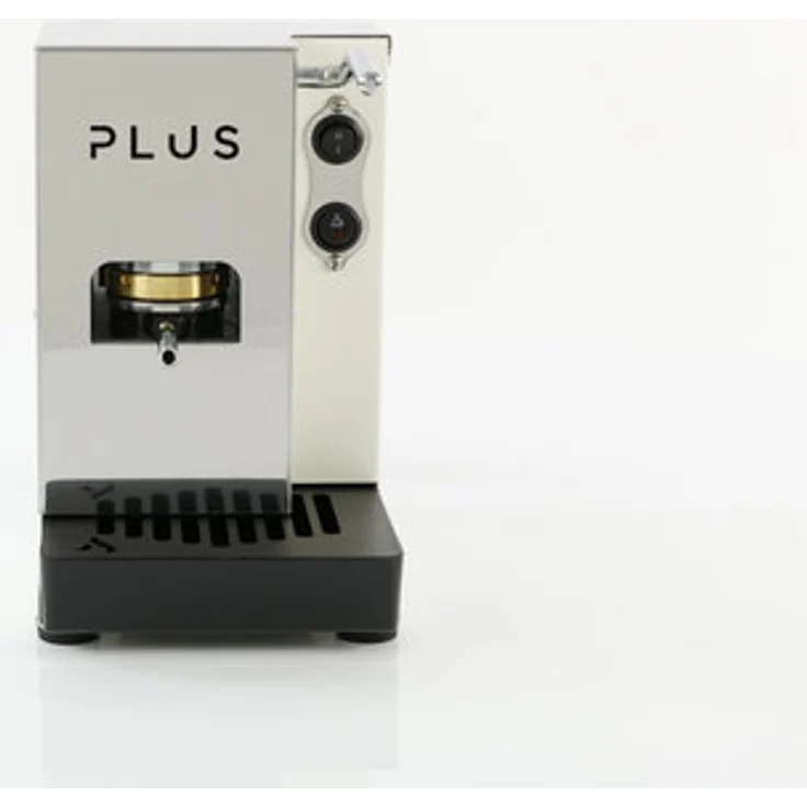 Aroma PLUS - ESE-Padmaschine Espressomaschine Weiß, Edelstahl – Bild 1