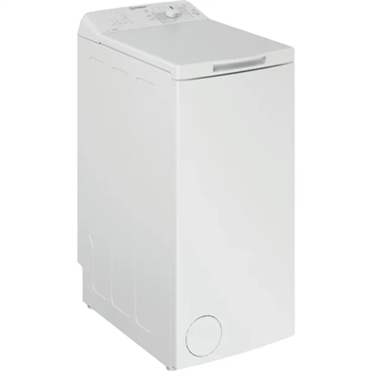 Indesit BTW L60400 EE-N, Toplader-Waschmaschine, C, Fassungsvermögen 6 kg, Standgerät, Breite 40 cm