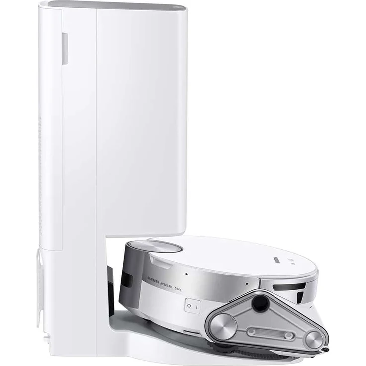 Samsung VR50T95735W-WA Jet Bot AI+ Saugroboter mit Wischfunktion und Absaugstation, 90 min Akkubetrieb, Misty White – Bild 3