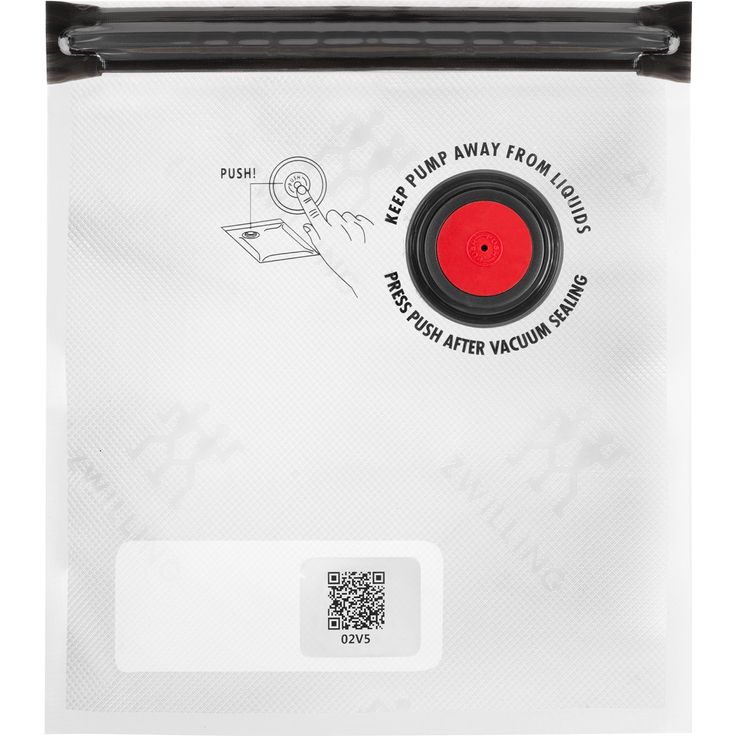 Vakuumbeutel Zwilling Fresh & Save, small, 10 Stück, 1,25 L, transparent