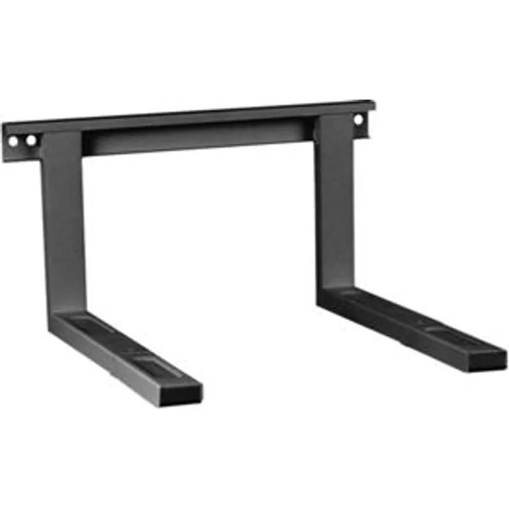 My Wall Mikrowellenhalterung HW2L HW2L, bis 35 kg, auch für größere Geräte geeignet, Teleskophalter 385 - 570 mm, schwarz
