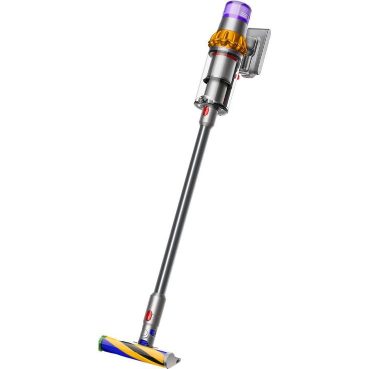 Dyson V15 Detect Absolute Handstaubsauger (2022), 394451-0160 min, gelb-nickel, Akkubetrieb, Akkuwechsel-Option