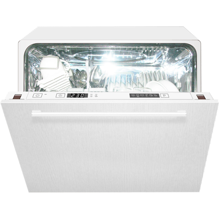 PKM GS6-6FI2, Tischgeschirrspüler, F, Geräuschemissionsklasse C, Geräuschemissionen 49 Dezibel