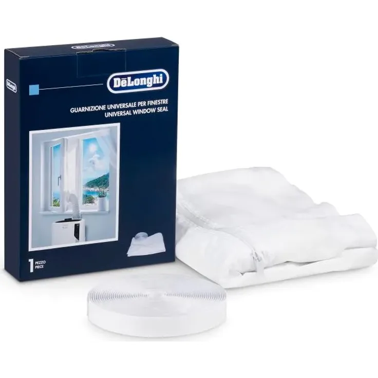 DELO Fensterabdichtung DLSA012 wh Fensterabdichtung für mobile Klimageräte