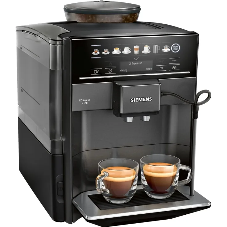 Siemens EQ.6 plus s100 TE651319RW Kaffeevollautomat 1,7 l 1500 W Schwarz
