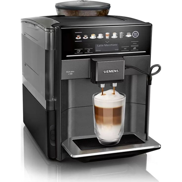 Siemens EQ.6 plus s100 TE651319RW Kaffeevollautomat 1,7 l 1500 W Schwarz – Bild 6