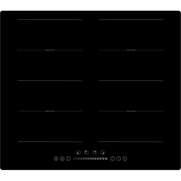 PKM Induktionskochfeld Einbaukochfeld Kochplatte Touch Control Autark IN4-2FZS