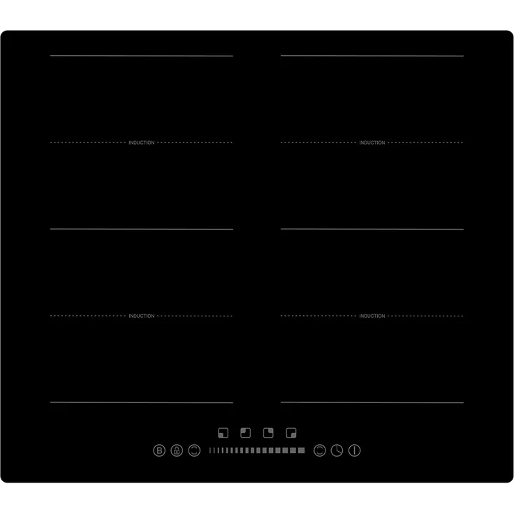 PKM Induktionskochfeld Einbaukochfeld Kochplatte Touch Control Autark IN4-2FZS