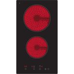 PKM Glaskeramik Kochfeld 2 Platten Rahmenlos Timer Touch Control Einbau - Preisvergleich