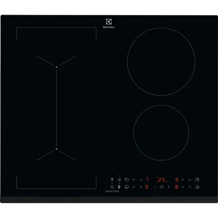 Electrolux LIV63431BK Integriert Zonen-Induktionskochfeld 4 Zone(n), Glaskeramikkochfeld Einbau, Schwarz