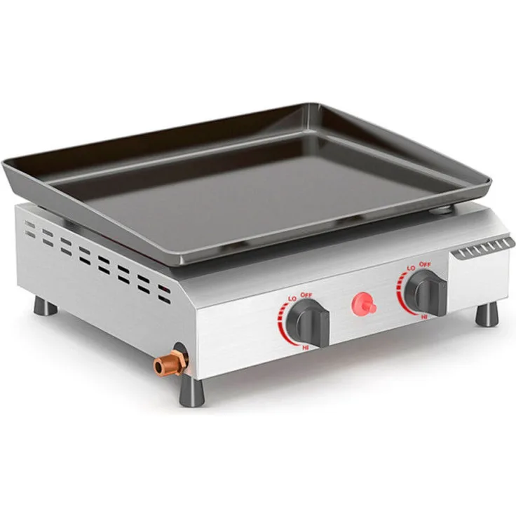 Vitrokitchen PG220IB Grillplatte (47,5 x 44 x 25 cm)
