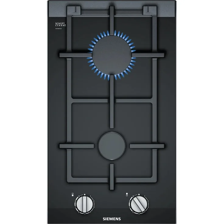 iQ700 ER3A6BB70D autarkes 30cm Gaskochfeld Kochfeld-Herdplatte 2 Zone(n) (Schwarz)