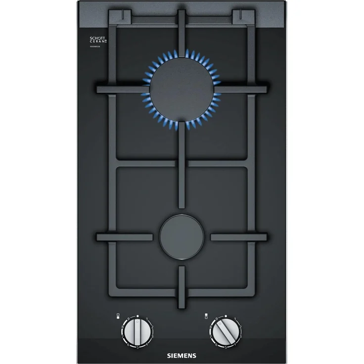 iQ700 ER3A6BB70D autarkes 30cm Gaskochfeld Kochfeld-Herdplatte 2 Zone(n) (Schwarz) – Bild 1