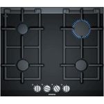 iQ700 ER6A6PB70D autarkes 60cm Gaskochfeld Kochfeld-Herdplatte 4 Zone(n) (Schwarz) ()