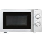 Exquisit MW717-070G Mikrowelle mit Grill, 20 Liter Garraum, 700 Watt, Timer, Auftauen, Drehteller, silber