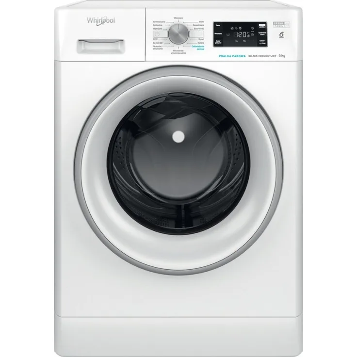 WHIRLPOOL FFB 9258 SVPL, Frontlader-Waschmaschine, B, Fassungsvermögen 9 kg, Standgerät, Breite 60 cm
