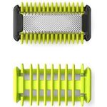 Philips OneBlade QP610/55 Körper-Set 1 Rasierklinge + 1 Kammaufsatz, kompatibel mit Philips OneBlade & OneBlade Pro