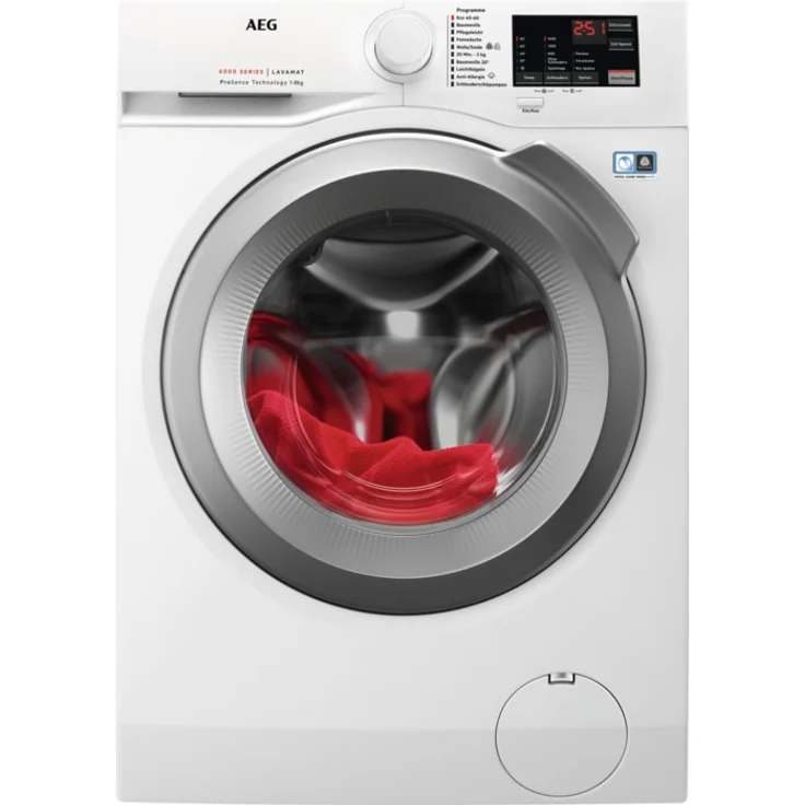 AEG L6FL831EX, Frontlader-Waschmaschine, A, Fassungsvermögen 8 kg, Standgerät, Breite 60 cm - Preisvergleich – Bild 1