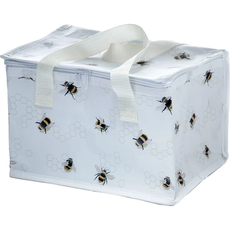 The Nectar Meadows Bees Bienen Recycelte Plastikflaschen RPET Kühltasche Picknicktasche