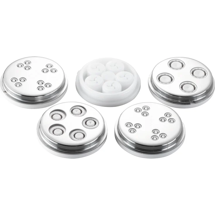 Gorenje MMC-SMP5 375257 Küchenmaschinen Zubehör, Fleischwolf- und Pasta-Set, Schneidevorsatz, Edelstahl, 