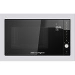 Elektra Bregenz MWG6253X Mikrowelle mit Grill, Einbaugerät, 25 Liter, 900 Watt, 5 Leistungsstufen, Timer, 31,5 cm Drehteller, Gewucgtssensor, schwarz