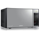 Samsung GE83X Mikrowelle mit Grill, Standgerät, 23 Liter Garraum, 800 Watt, 6 Leistungsstufen, Timer, inkl. Drehteller, schwarz