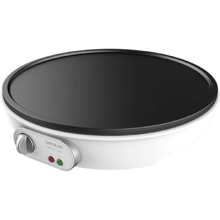 Cecotec Fun Crepelicious Crêpes-Maker, 1000W, Ø 30,5 cm, Kontrollleuchte, inkl. Teigverteiler, Holzspachtel – Bild 1