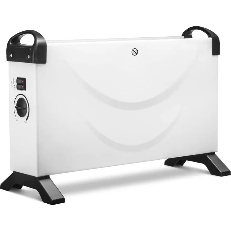 JUNG Konvektor elektrische Heizung mit Thermostat 2000W mobiler Heizlüfter Elektroheizung, Konvektor
