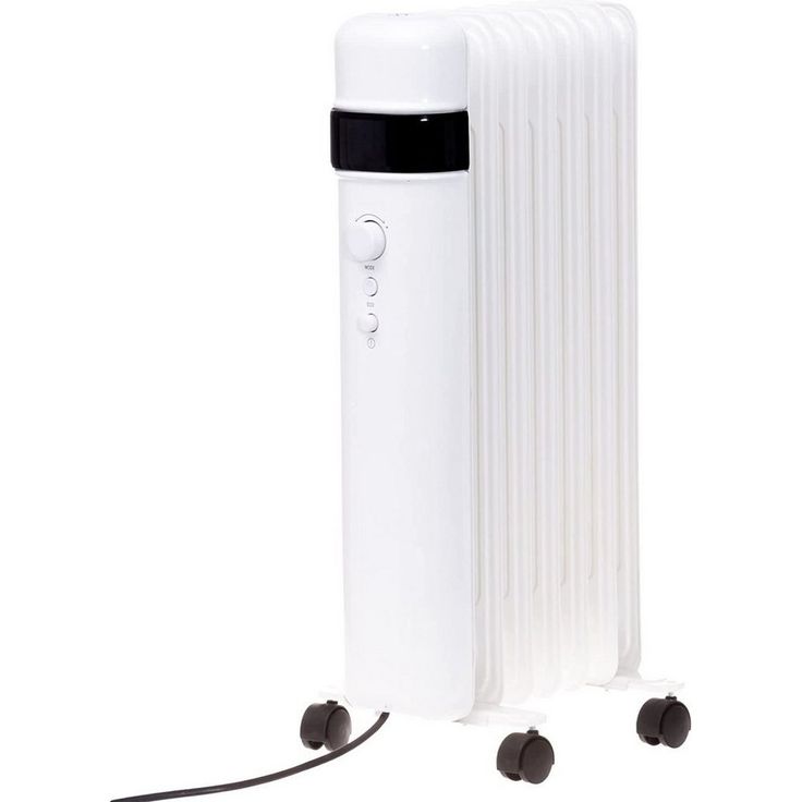 JUNG Ölradiator BELLUS BE2000 - elektrische Heizung mit Thermostat - mobile Elektroheizung 2000W, 9 Heiz-Lamellen, Energiesparend, Ölradiator für Räume bis 25qm, Überhitzungsschutz, leichtes Gewicht, mobiles Heizgerät, Kabelaufwicklung, mobil dank 4 Leicht