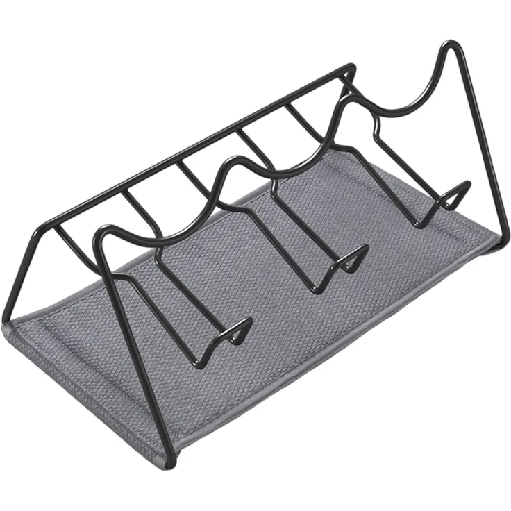 METALTEX 321603000 Sodatex-3 LAVA Abtropfgestell für 3 Flaschen, TouchTherm