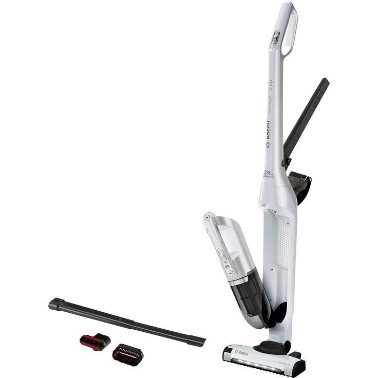 Bosch BCH3P2301 Flexxo Serie 4 Handstaubsauger, 50 min Akkubetrieb, freistehend, silber