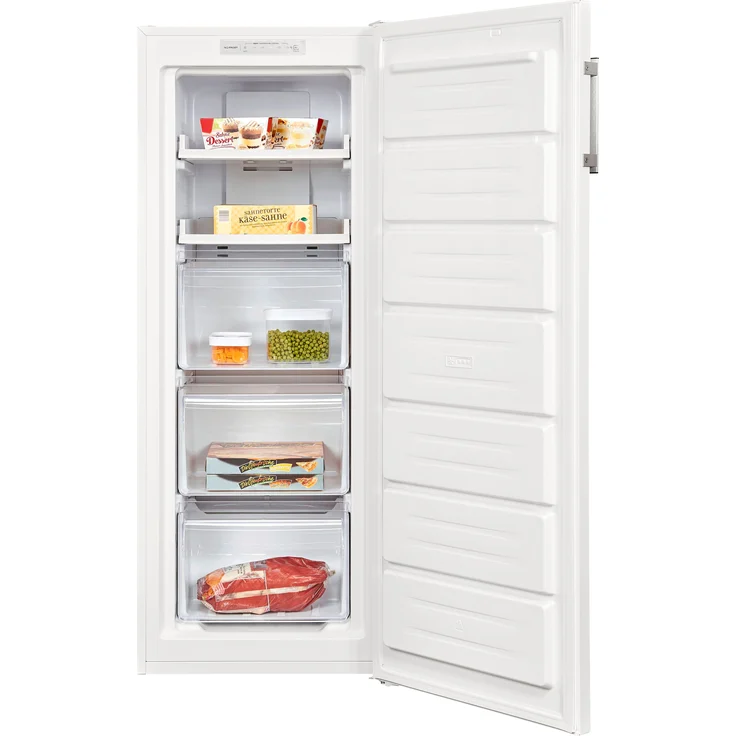 Exquisit GS231-NF-H-040D Gefrierschrank, freistehend, weiß, Energieklasse D – Bild 5