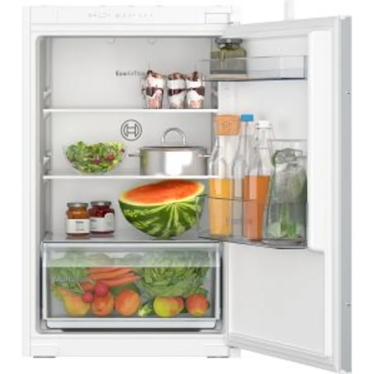 Bosch KIR21NSE0 Kühlschrank, Einbau, weiß, Schnellkühlen, LED, Breite 54.1 cm, Energieklasse E