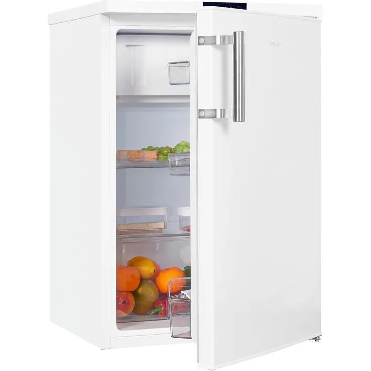 Exquisit KS16-4-HE-010D Kühlschrank, freistehend, weiß, Energieklasse D