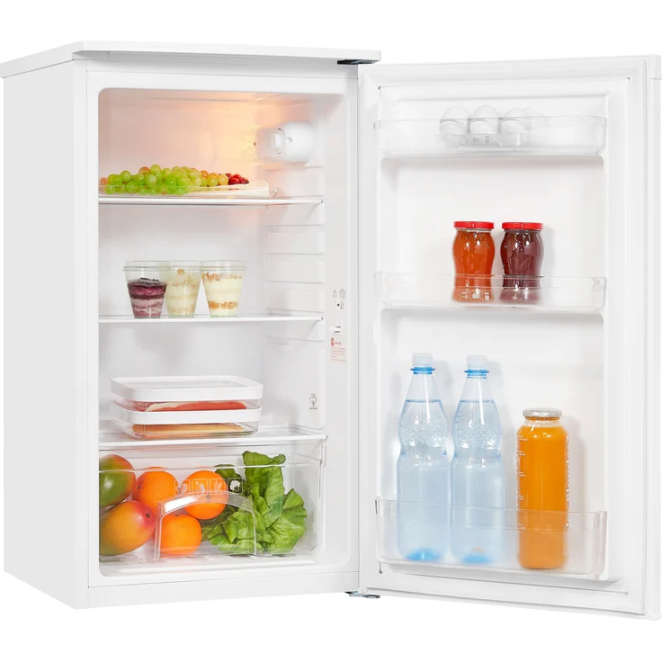 Exquisit KS116-V-041E Kühlschrank, freistehend, weiß, Energieklasse E – Bild 2