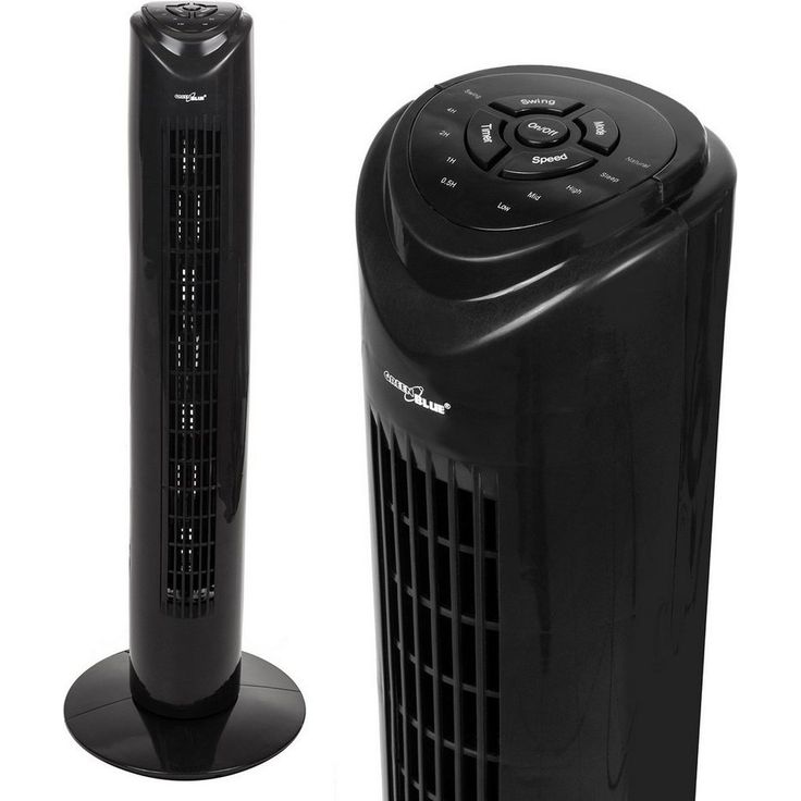 GreenBlue Turmventilator GB645, 45W - 4 Stuffen - 3 Modis - Oszillationsfunktion - Timerfunktion