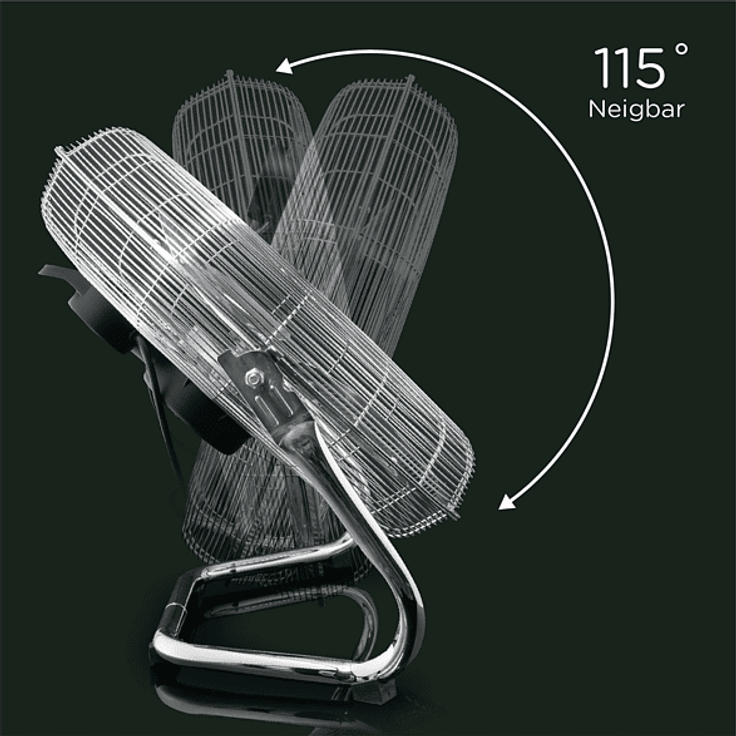 KOENIC KFF 45322 M Windmaschine Edelstahl (125 Watt) - Preisvergleich – Bild 4