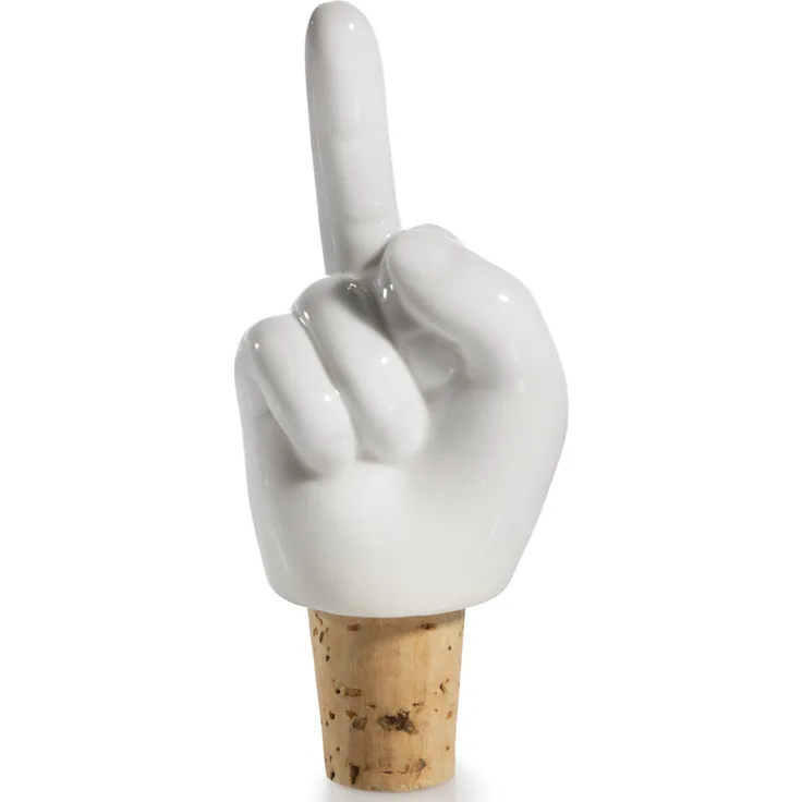 Donkey Weinstopper Porzellan-Kork Fuck Hands