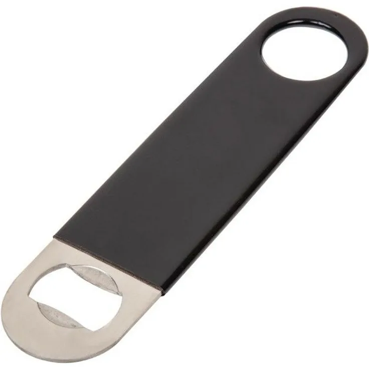 Olympia Flaschenöffner mit PVC-Griff, 18cm, Edelstahl