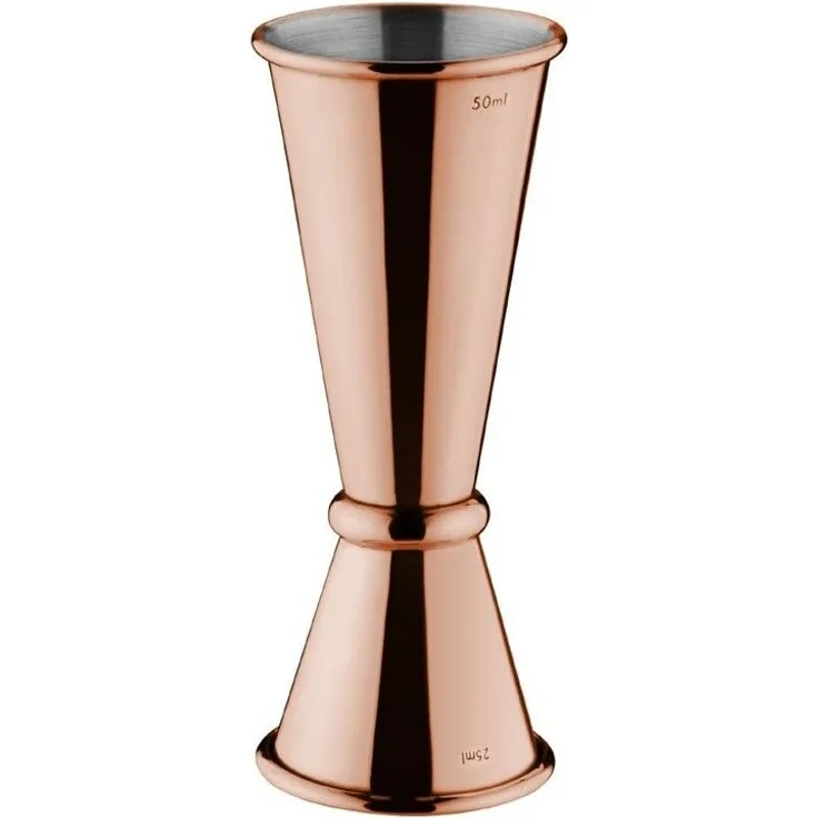 Olympia Barmaß - Jigger mit Kupferfinish 2,5-5cl, Verkupfert