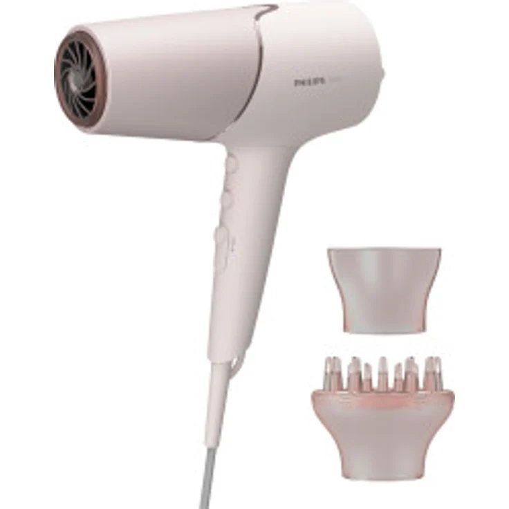 Philips BHD530-00 Haartrockner, 2300 Watt, Kaltstufe, Ionen-Technologie, rosa – Bild 1