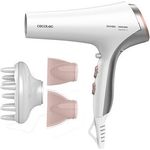 Cecotec Bamba Ionicare 5320 Flashlook Haartrockner, 2200 W, Ionen-Technologie, Weiß-Rosa