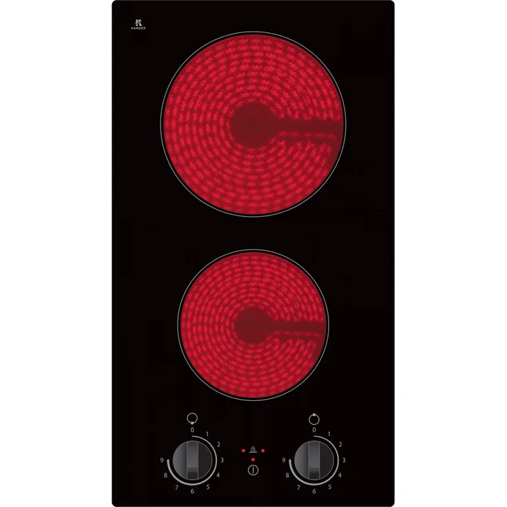 PKM EB-GK2KG Glaskeramikkochfeld, 9 Leistungsstufen, Touch Control