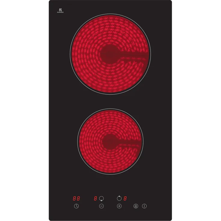 PKM EB-GK-2TCG Glaskeramikkochfeld, Touch Control