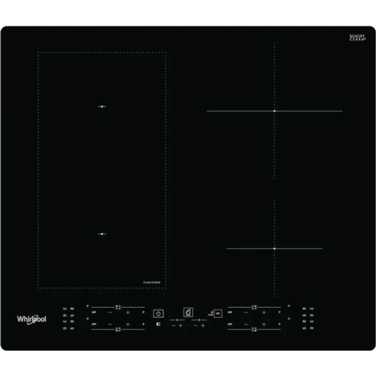 Whirlpool WL B8160 NE Induktionskochfeld, Schwarz, Integriert, 59 cm, Glaskeramik, 4 Zone(n)