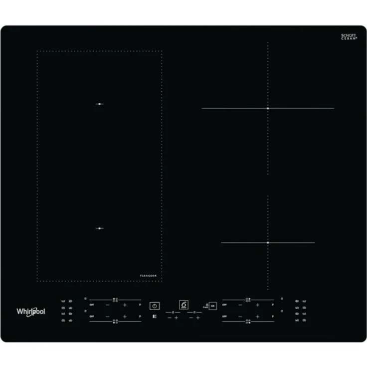 Whirlpool WL B8160 NE Induktionskochfeld, Schwarz, Integriert, 59 cm, Glaskeramik, 4 Zone(n)