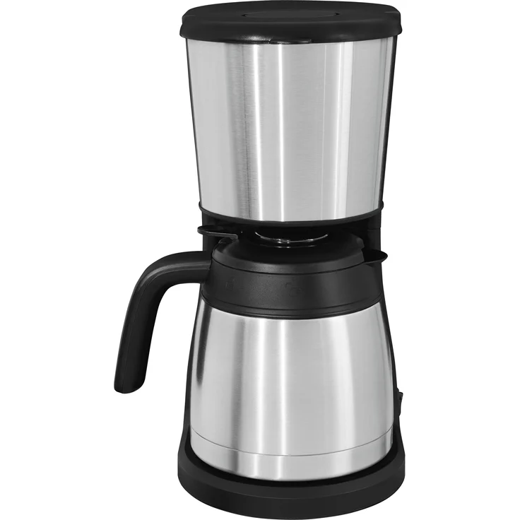 Gutfels Coffee 2030 Filterkaffeemaschine für 12 Tassen, mit Isolierkanne, schwarz-silber – Bild 2