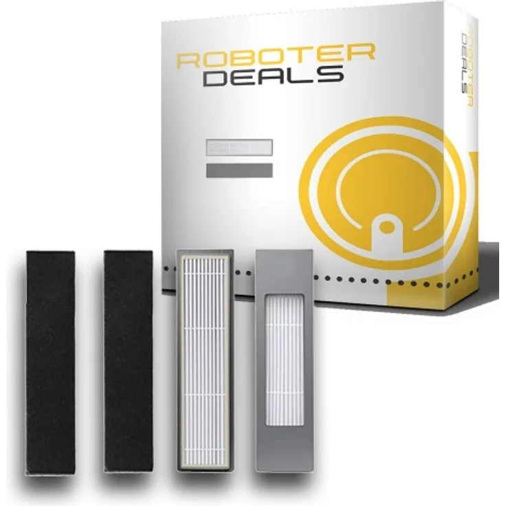 Roboter-Deals Feinstaub-Filter 2 Stück, für Ecovacs Deebot N8, N8 Pro, N8 Pro Plus
